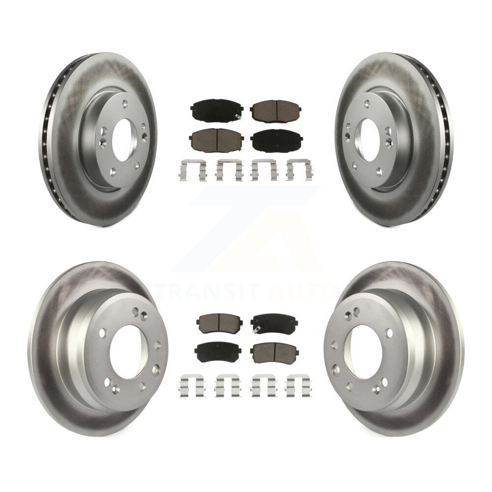 Disc Rotors and Ceramic Brake Pads Kit-KGC-100782 - Kit.bestparts.ca