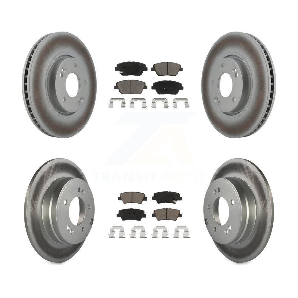 Disc Rotors and Ceramic Brake Pads Kit-KGC-100786 - Kit.bestparts.ca