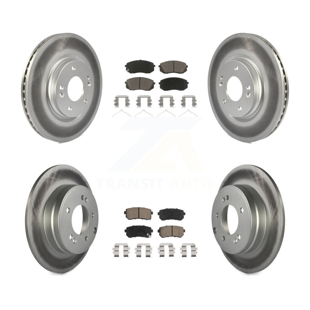 Disc Rotors and Ceramic Brake Pads Kit-KGC-100796 - Kit.bestparts.ca
