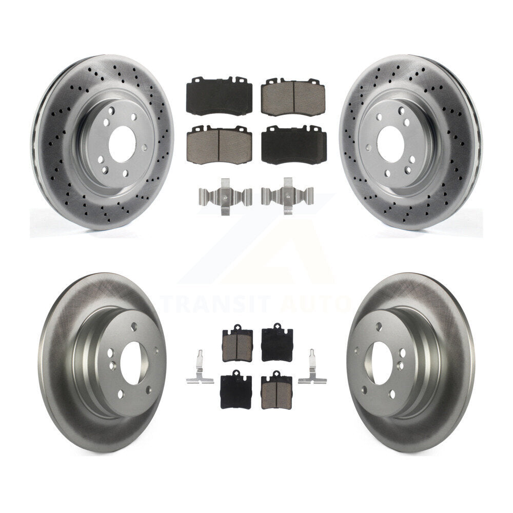 Disc Rotors and Ceramic Brake Pads Kit-KGC-100813 - Kit.bestparts.ca