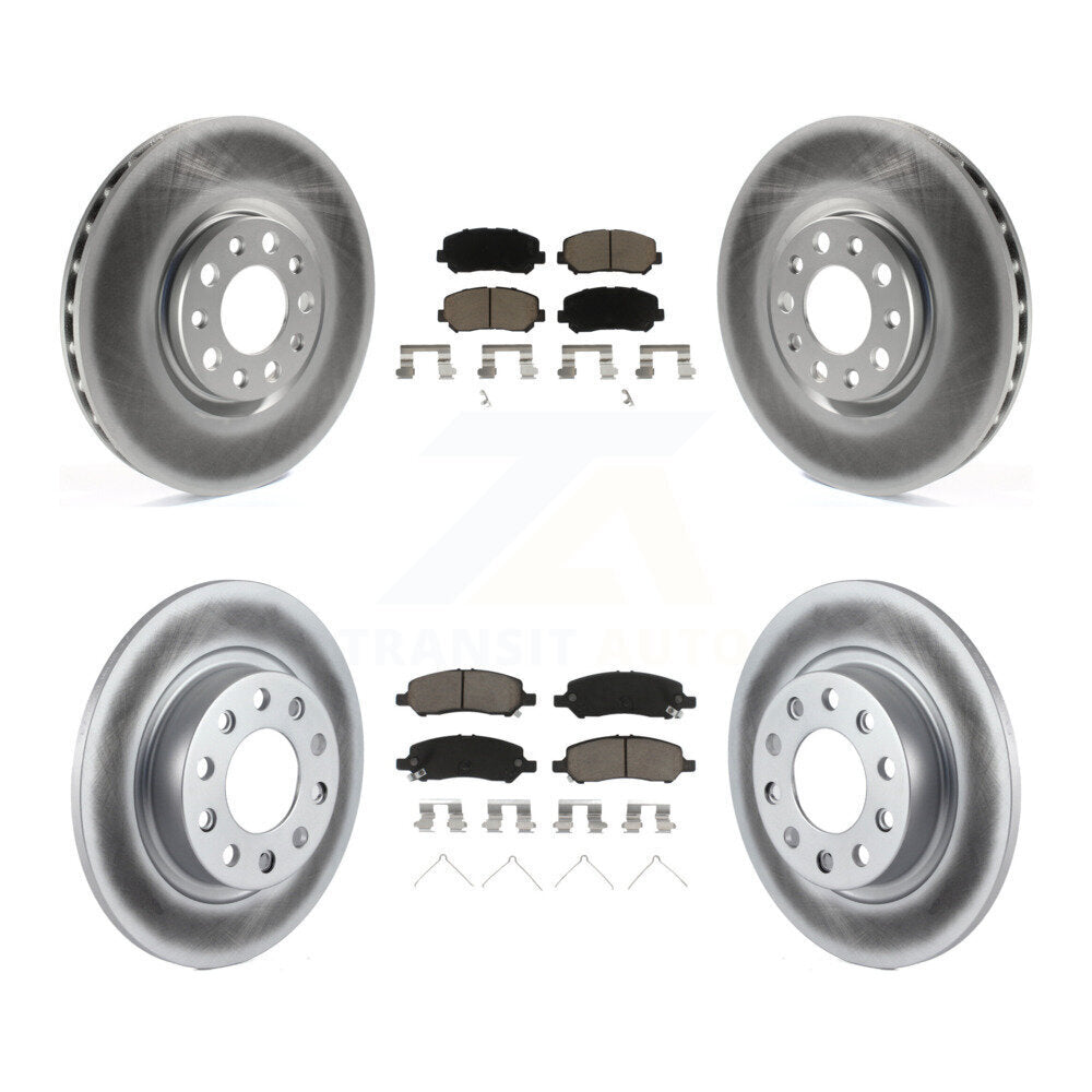 Disc Rotors and Ceramic Brake Pads Kit-KGC-100818 - Kit.bestparts.ca