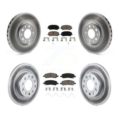 Disc Rotors and Ceramic Brake Pads Kit-KGC-100818 - Kit.bestparts.ca