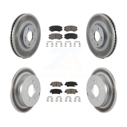 Disc Rotors and Ceramic Brake Pads Kit-KGC-100824 - Kit.bestparts.ca