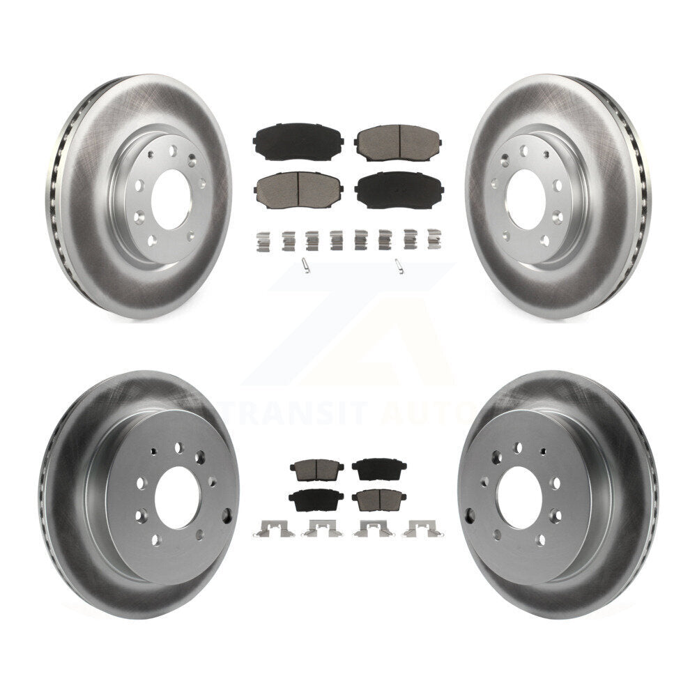 Disc Rotors and Ceramic Brake Pads Kit-KGC-100839 - Kit.bestparts.ca Kit.bestparts.ca