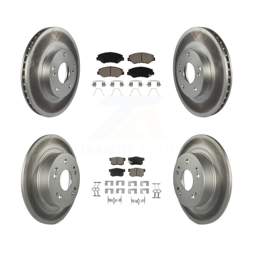 Disc Rotors and Ceramic Brake Pads Kit-KGC-100880