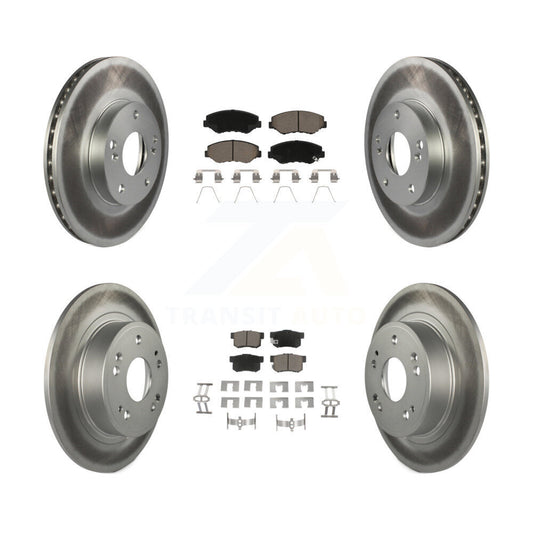 Disc Rotors and Ceramic Brake Pads Kit-KGC-100880