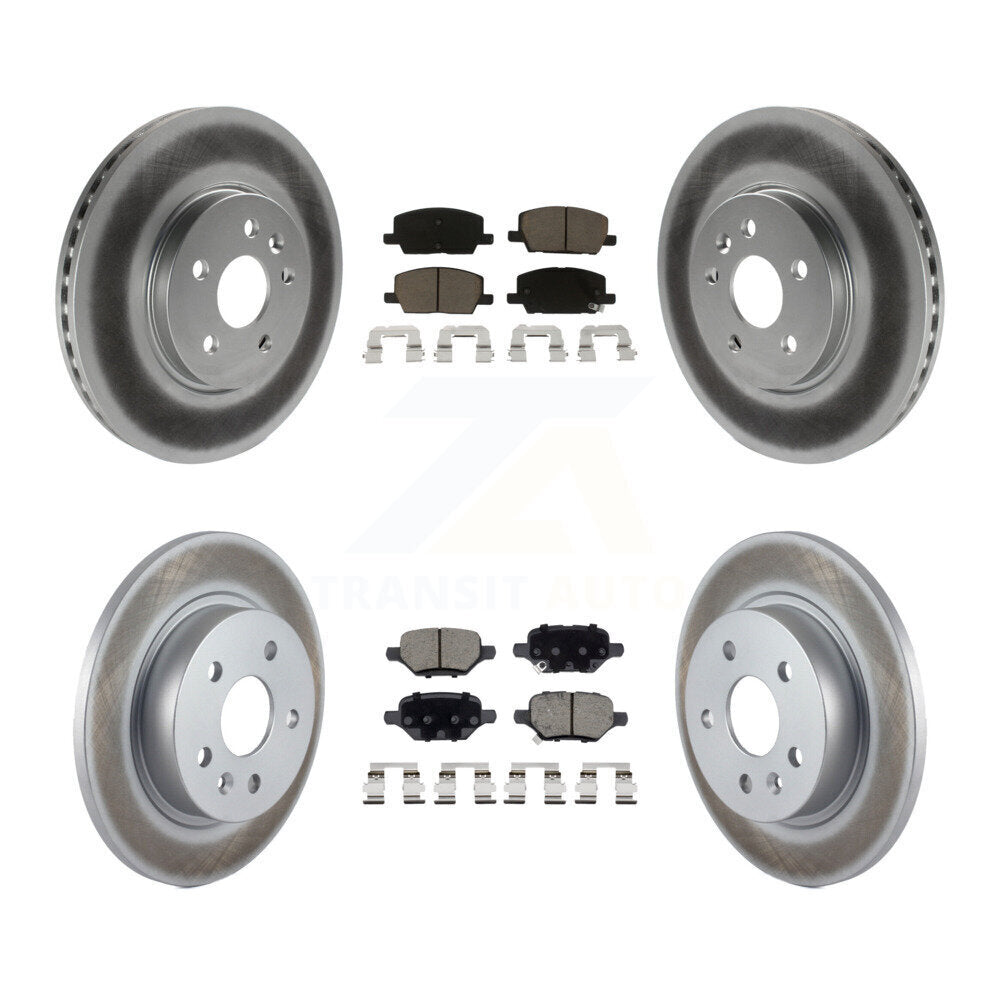 Disc Rotors and Ceramic Brake Pads Kit-KGC-100881 - Kit.bestparts.ca Kit.bestparts.ca