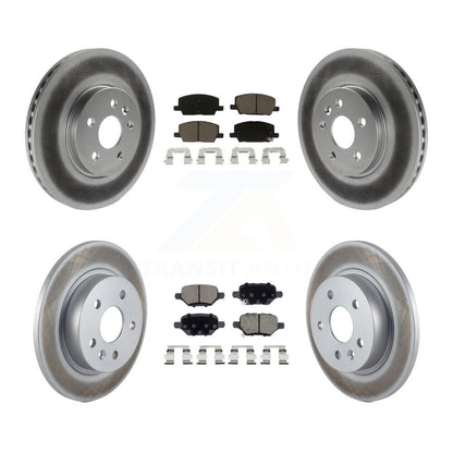 Disc Rotors and Ceramic Brake Pads Kit-KGC-100881 - Kit.bestparts.ca