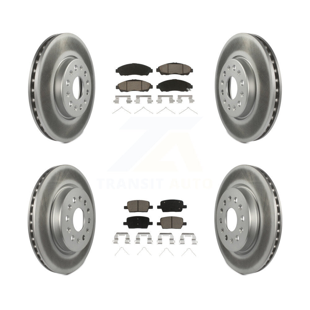 Disc Rotors and Ceramic Brake Pads Kit-KGC-100882 - Kit.bestparts.ca