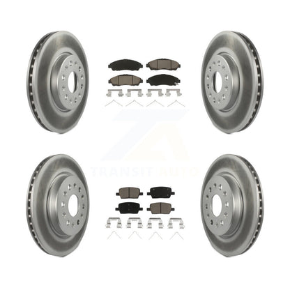 Disc Rotors and Ceramic Brake Pads Kit-KGC-100882 - Kit.bestparts.ca