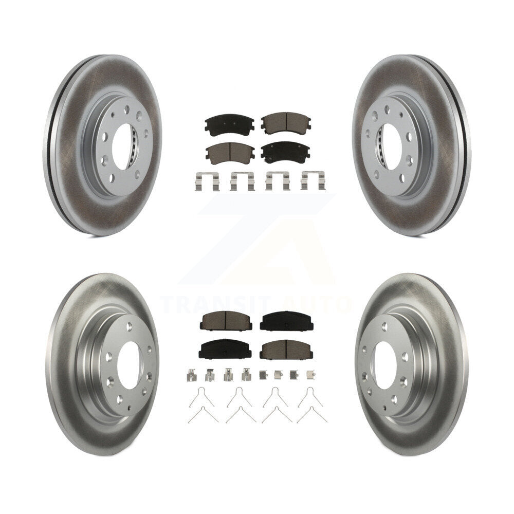 Disc Rotors and Ceramic Brake Pads Kit-KGC-100905 - Kit.bestparts.ca Kit.bestparts.ca