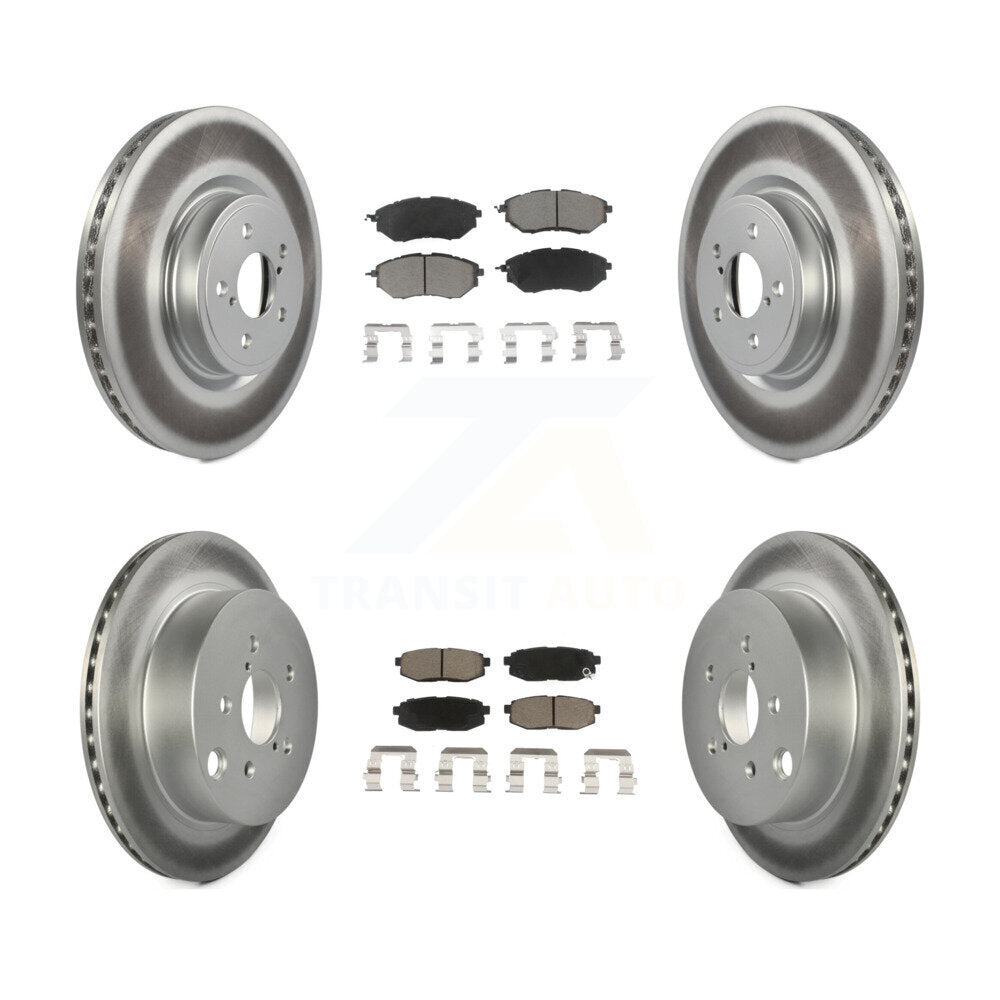 Disc Rotors and Ceramic Brake Pads Kit-KGC-100909 - Kit.bestparts.ca Kit.bestparts.ca