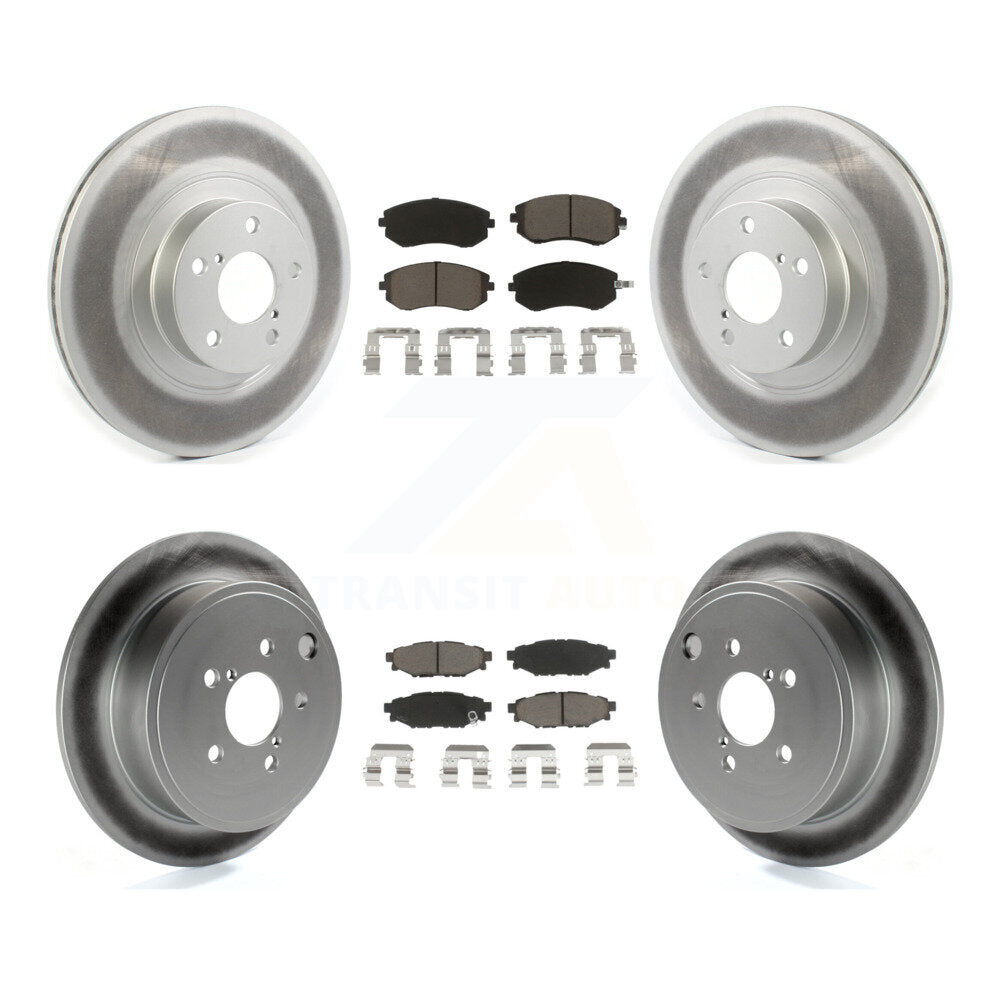 Disc Rotors and Ceramic Brake Pads Kit-KGC-100911 - Kit.bestparts.ca Kit.bestparts.ca