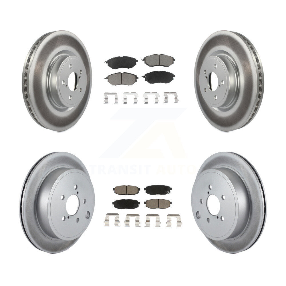 Disc Rotors and Ceramic Brake Pads Kit-KGC-100912 - Kit.bestparts.ca