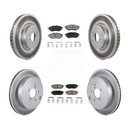 Disc Rotors and Ceramic Brake Pads Kit-KGC-100912 - Kit.bestparts.ca
