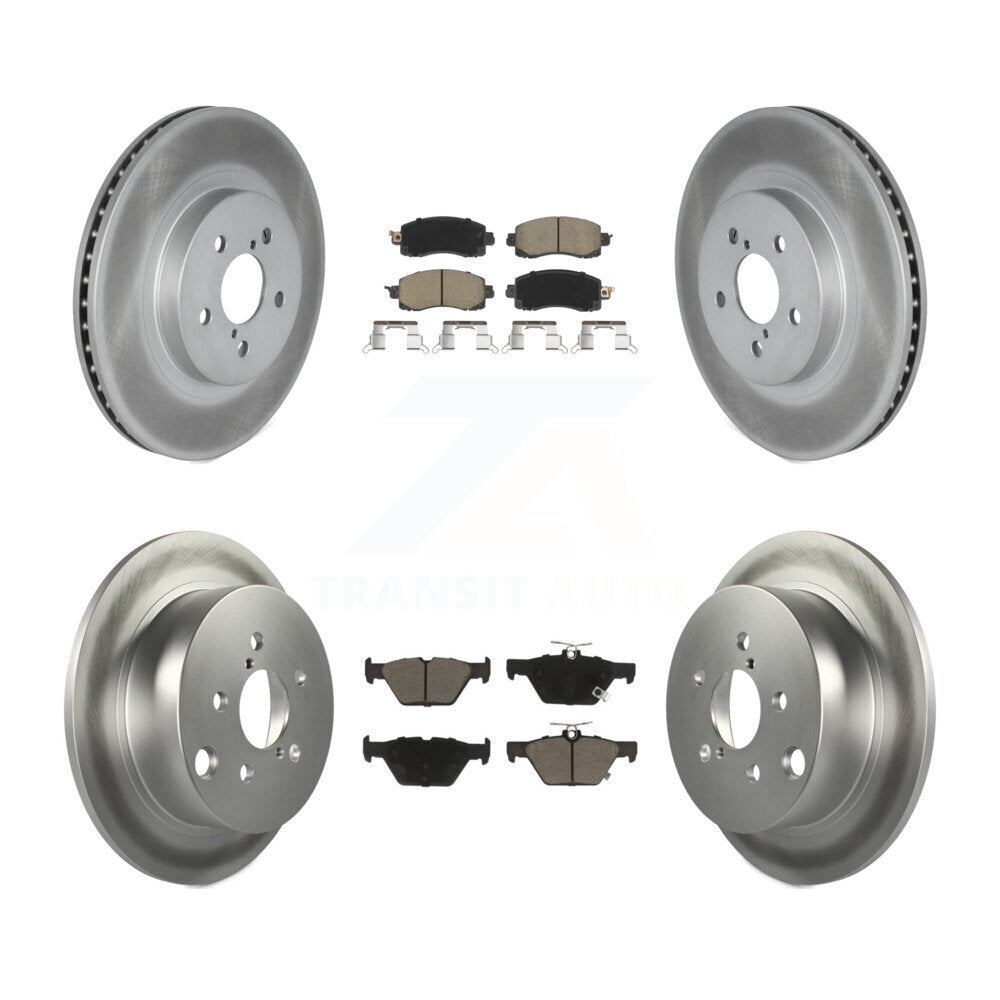 Disc Rotors and Ceramic Brake Pads Kit-KGC-100921 - Kit.bestparts.ca