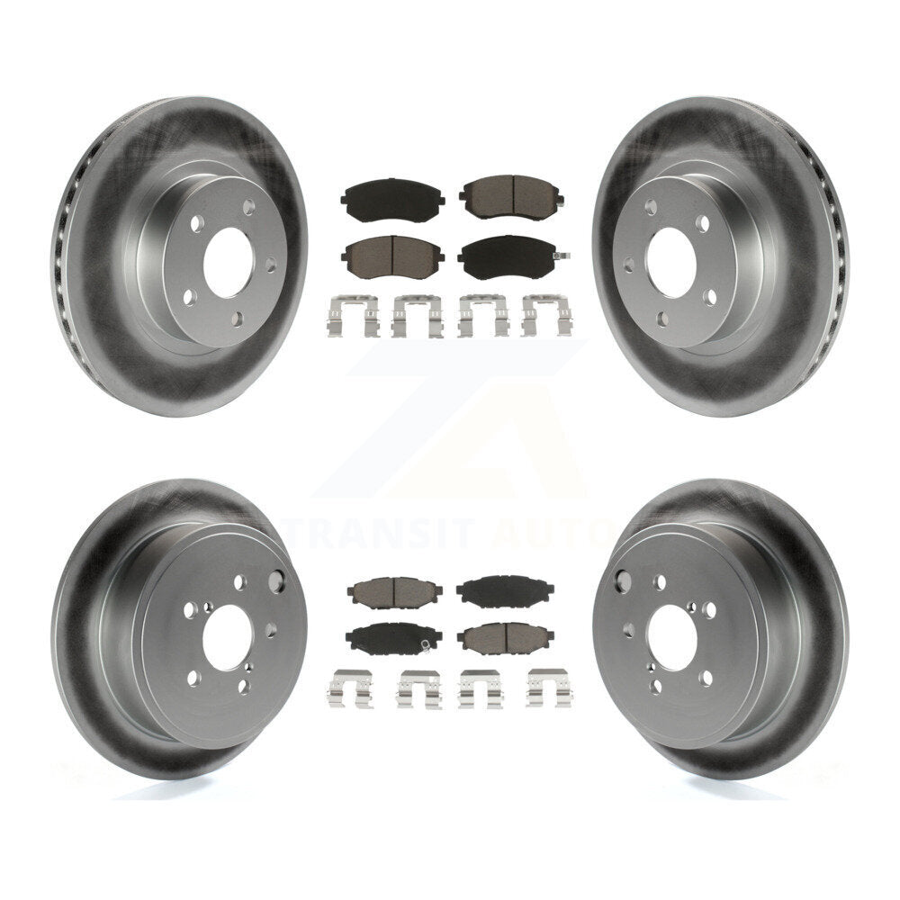 Disc Rotors and Ceramic Brake Pads Kit-KGC-100923 - Kit.bestparts.ca