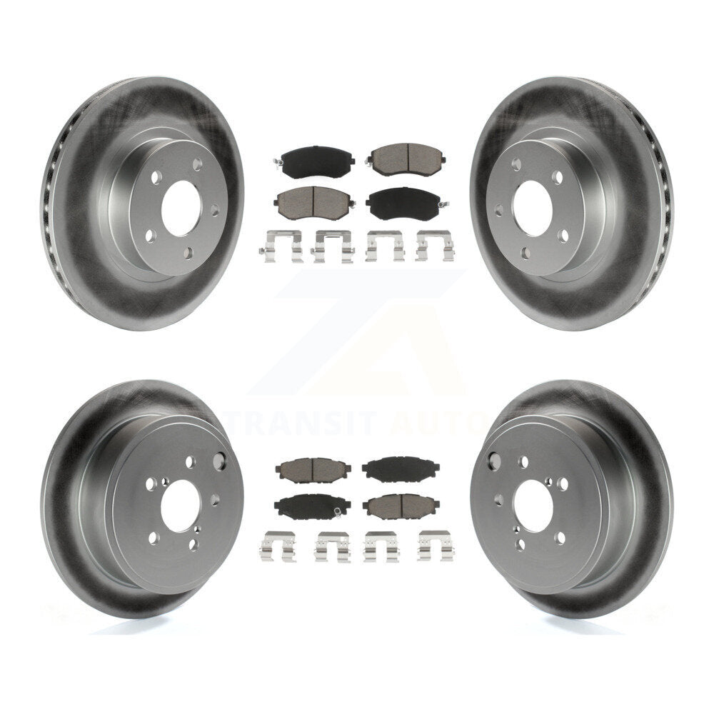Disc Rotors and Ceramic Brake Pads Kit-KGC-100931 - Kit.bestparts.ca Kit.bestparts.ca