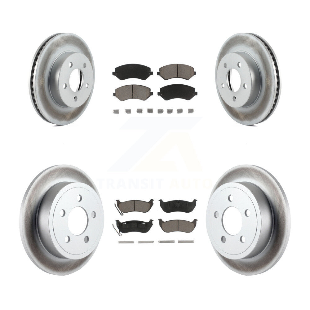 Disc Rotors and Ceramic Brake Pads Kit-KGC-100934 - Kit.bestparts.ca Kit.bestparts.ca