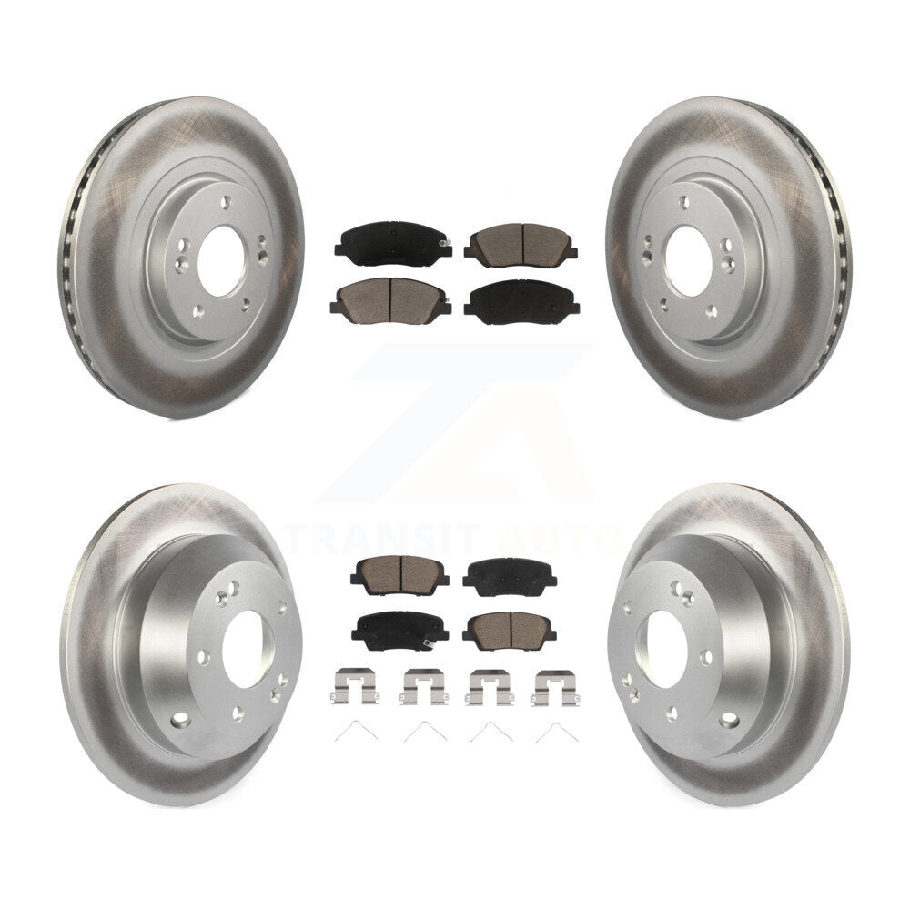 Disc Rotors and Ceramic Brake Pads Kit-KGC-100942 - Kit.bestparts.ca