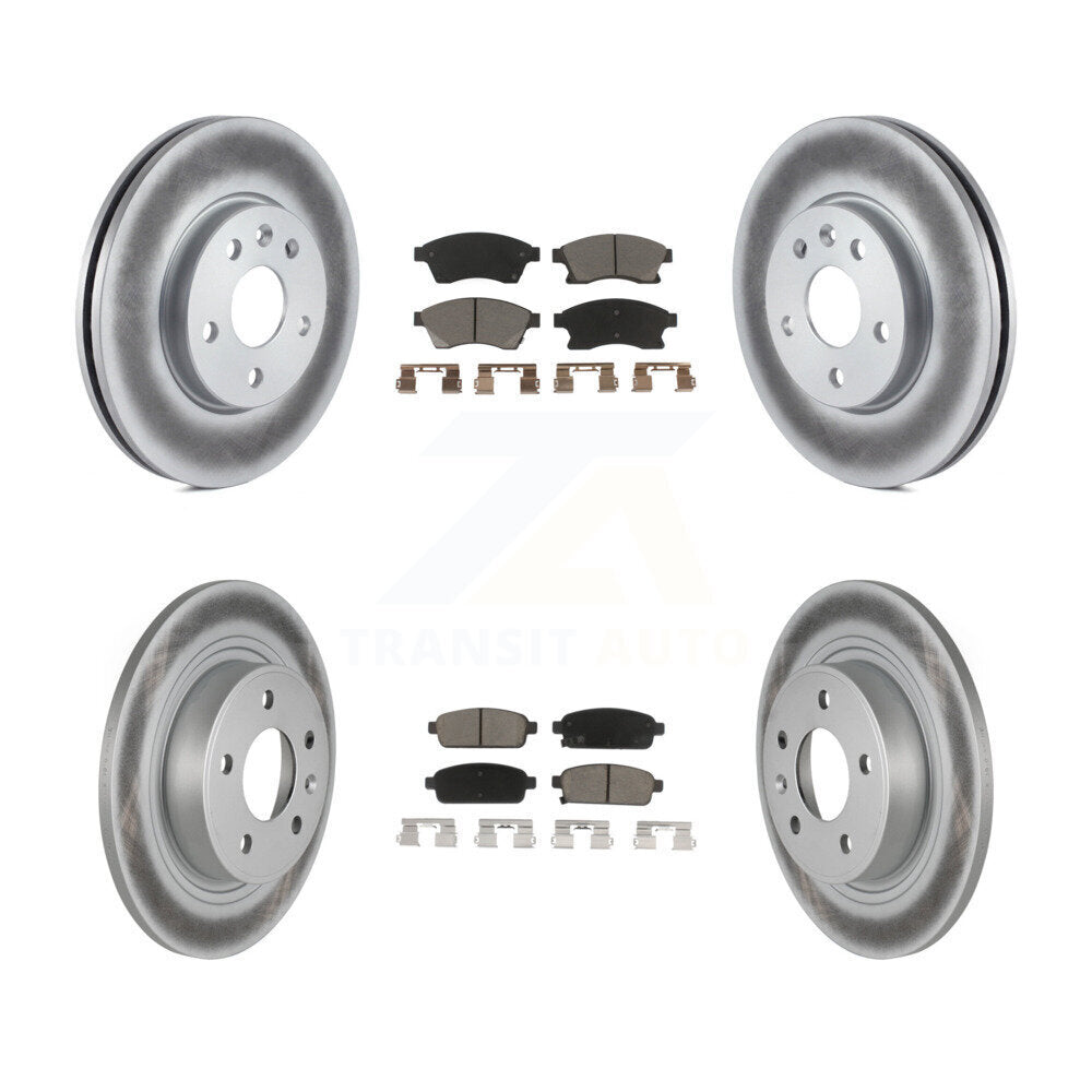 Disc Rotors and Ceramic Brake Pads Kit-KGC-100946 - Kit.bestparts.ca