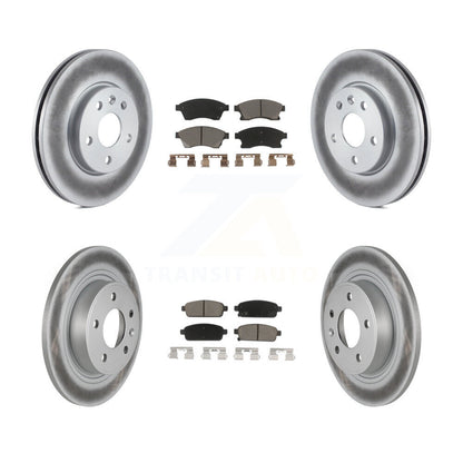 Disc Rotors and Ceramic Brake Pads Kit-KGC-100946 - Kit.bestparts.ca