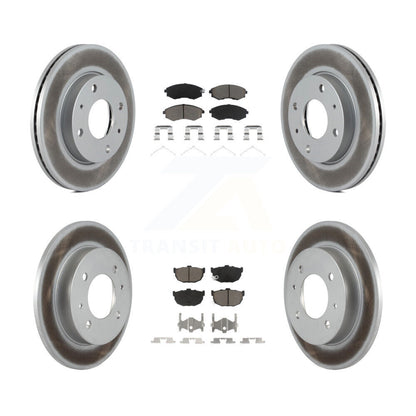 Coated Disc Rotors and Ceramic Brake Pads Kit-KGC-100959 - Kit.bestparts.ca