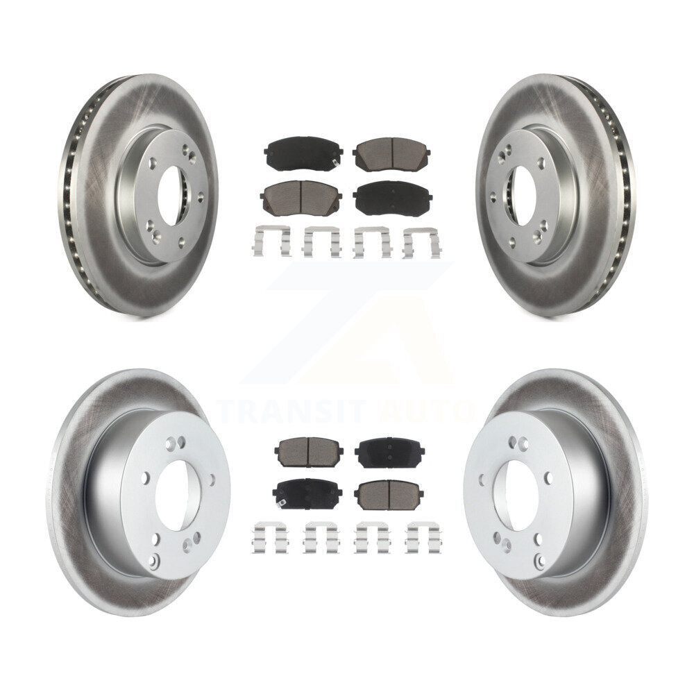 Disc Rotors and Ceramic Brake Pads Kit-KGC-100963 - Kit.bestparts.ca