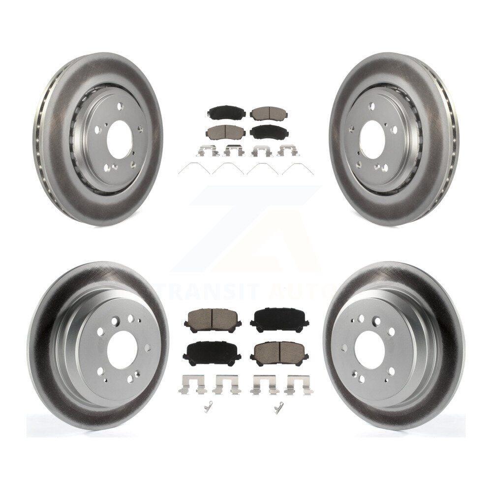 Disc Rotors and Ceramic Brake Pads Kit-KGC-100967 - Kit.bestparts.ca