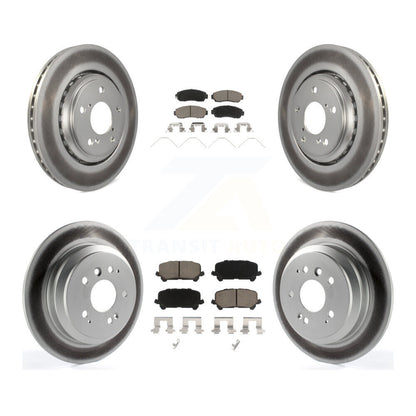 Disc Rotors and Ceramic Brake Pads Kit-KGC-100967 - Kit.bestparts.ca
