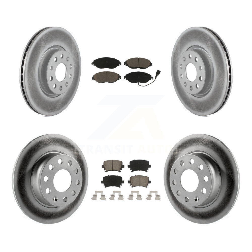 Disc Rotors and Ceramic Brake Pads Kit-KGC-100981 - Kit.bestparts.ca