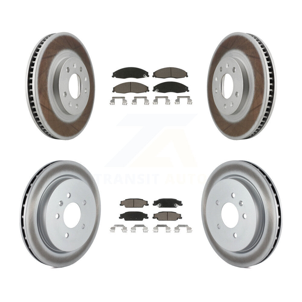 Disc Rotors and Ceramic Brake Pads Kit-KGC-100986 - Kit.bestparts.ca