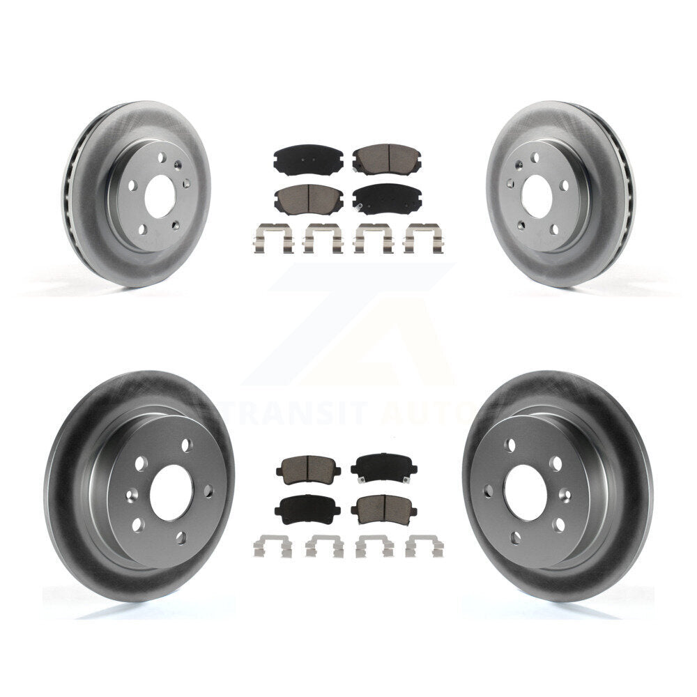 Disc Rotors and Ceramic Brake Pads Kit-KGC-101002 - Kit.bestparts.ca Kit.bestparts.ca