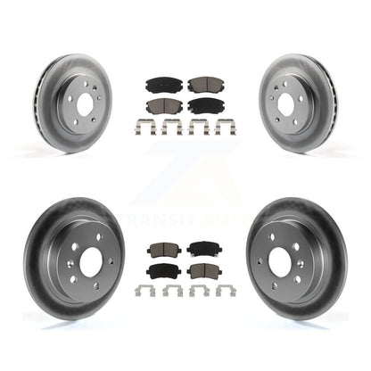 Disc Rotors and Ceramic Brake Pads Kit-KGC-101002 - Kit.bestparts.ca