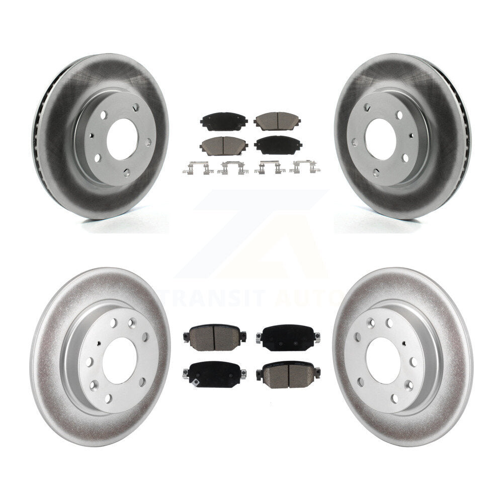 Disc Rotors and Ceramic Brake Pads Kit-KGC-101004 - Kit.bestparts.ca