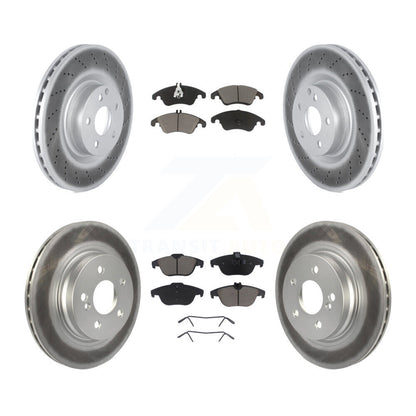 coated disc rotors and ceramic brake pads-kgc-101013 - Kit.bestparts.ca