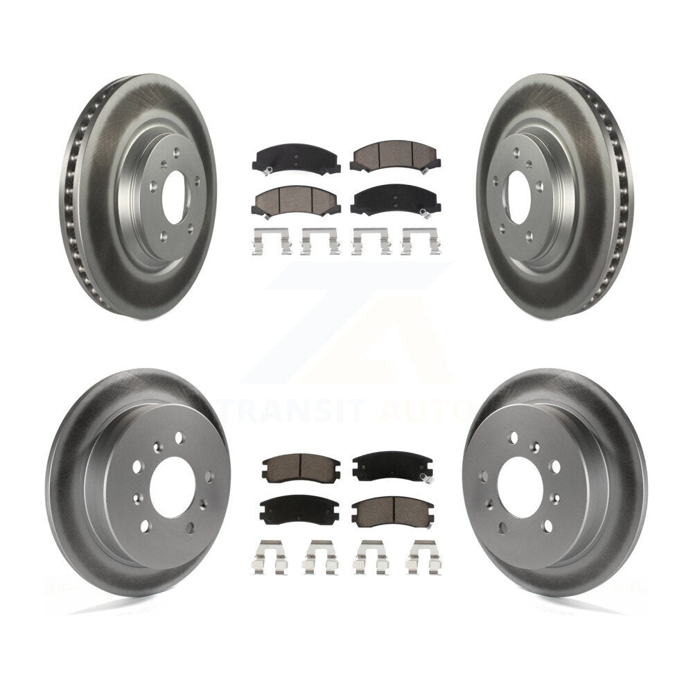 Disc Rotors and Ceramic Brake Pads Kit-KGC-101022 - Kit.bestparts.ca Kit.bestparts.ca