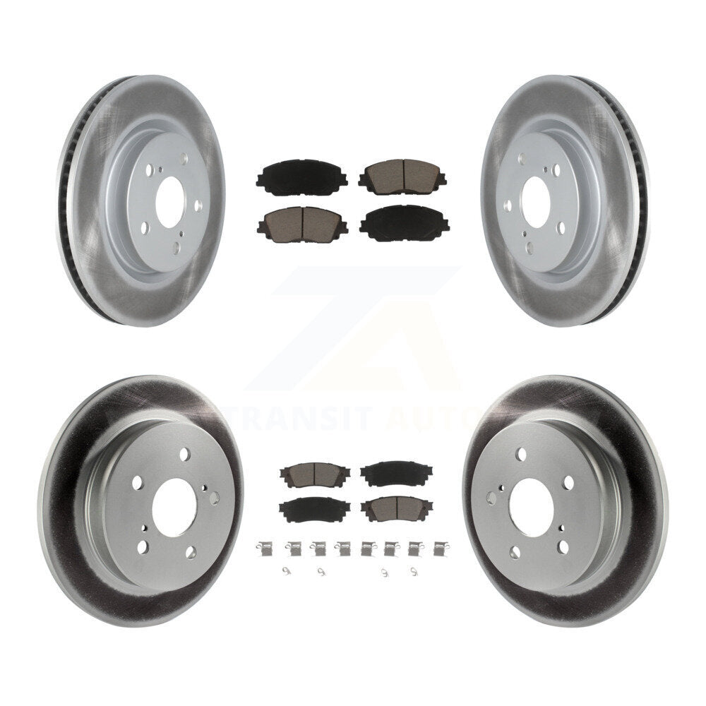 Disc Rotors and Ceramic Brake Pads Kit-KGC-101027 - Kit.bestparts.ca