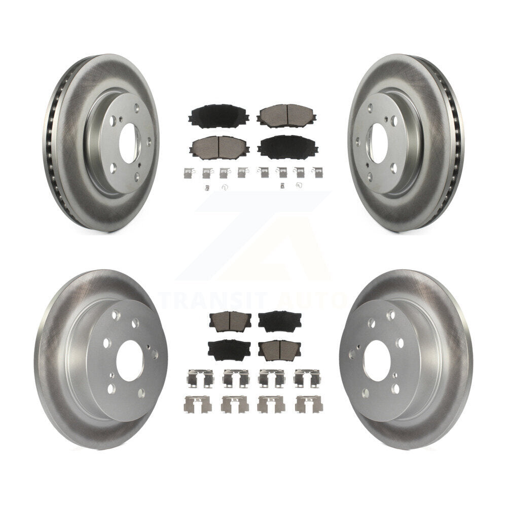 Disc Rotors and Ceramic Brake Pads Kit-KGC-101028 - Kit.bestparts.ca Kit.bestparts.ca
