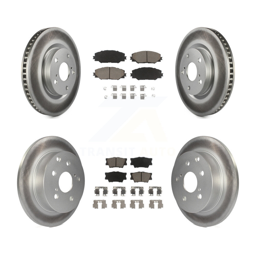 Disc Rotors and Ceramic Brake Pads Kit-KGC-101029 - Kit.bestparts.ca