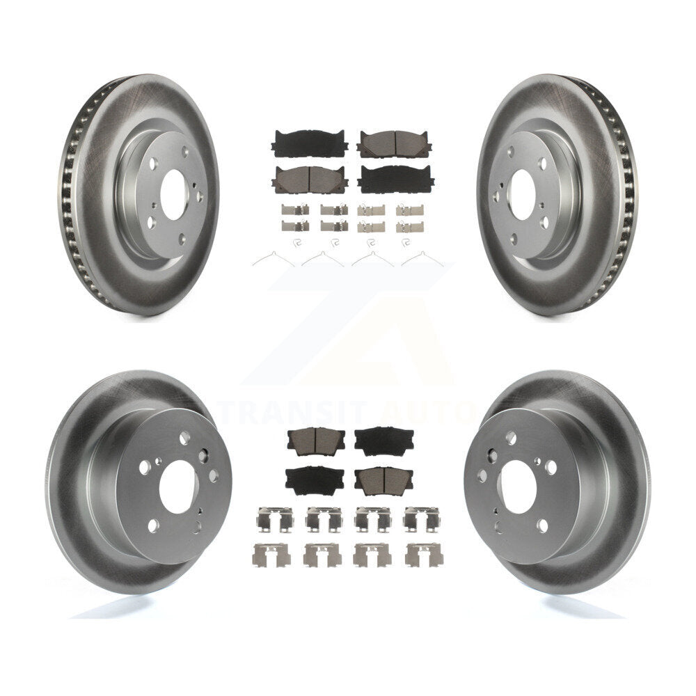 Disc Rotors and Ceramic Brake Pads Kit-KGC-101030 - Kit.bestparts.ca