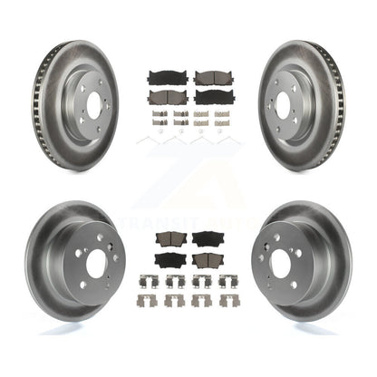 Disc Rotors and Ceramic Brake Pads Kit-KGC-101030 - Kit.bestparts.ca