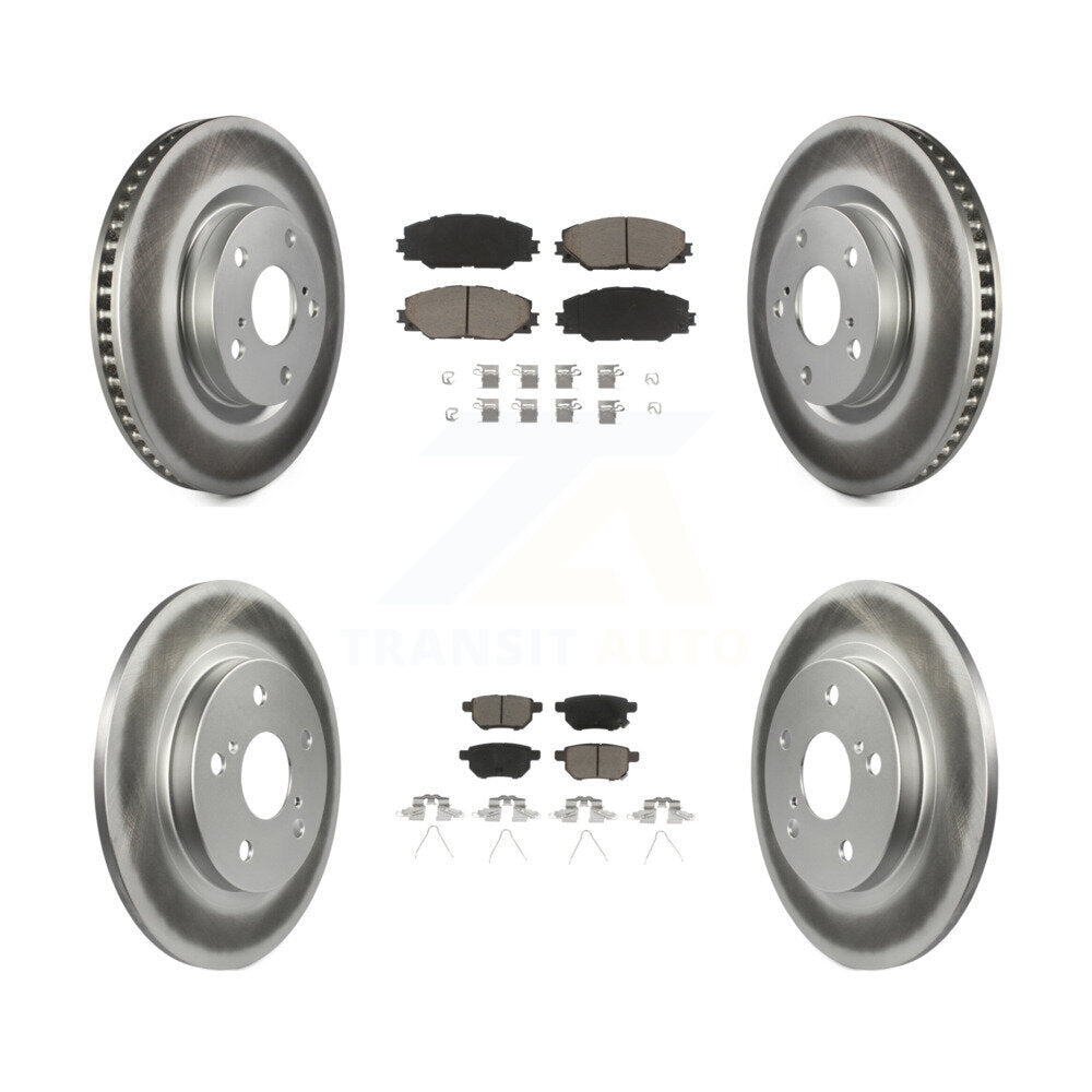 Disc Rotors and Ceramic Brake Pads Kit-KGC-101034 - Kit.bestparts.ca Kit.bestparts.ca