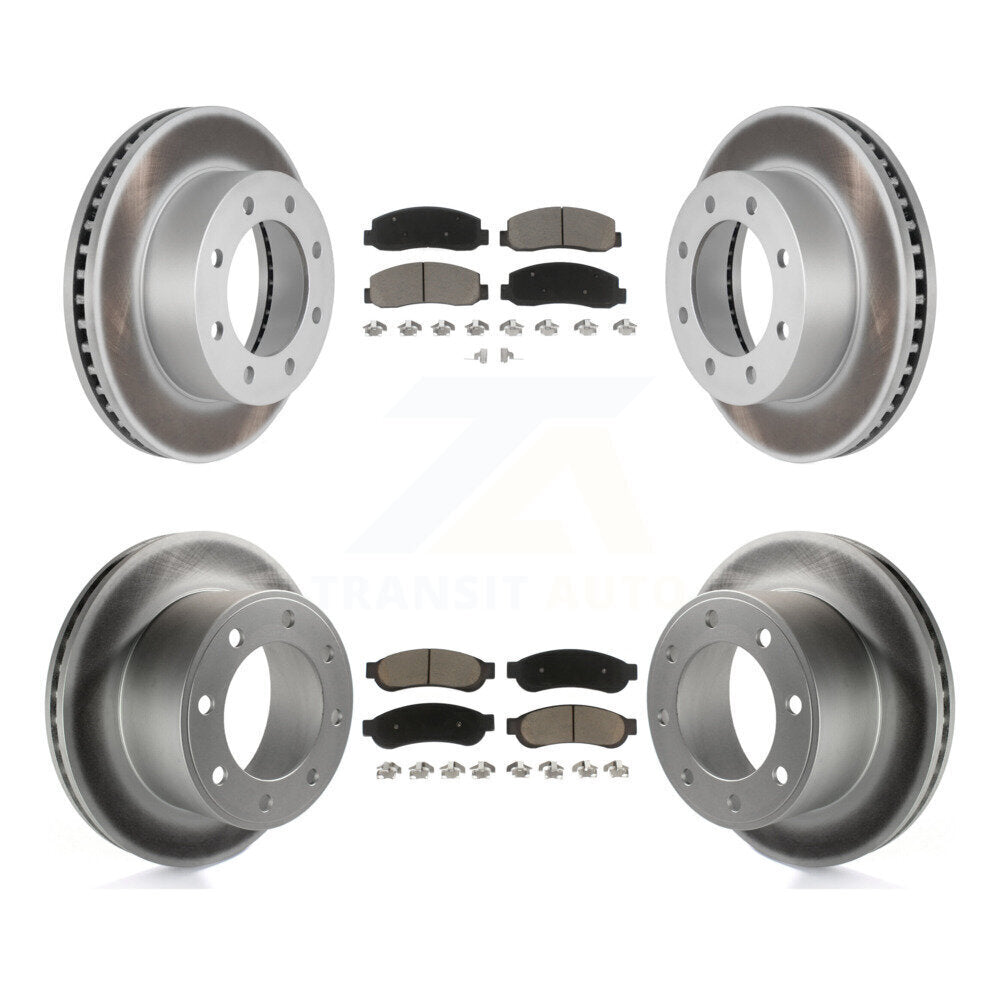 Disc Rotors and Ceramic Brake Pads Kit-KGC-101056 - Kit.bestparts.ca