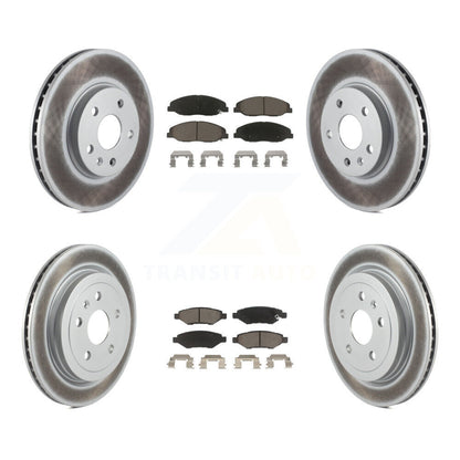 Disc Rotors and Ceramic Brake Pads Kit-KGC-101078 - Kit.bestparts.ca