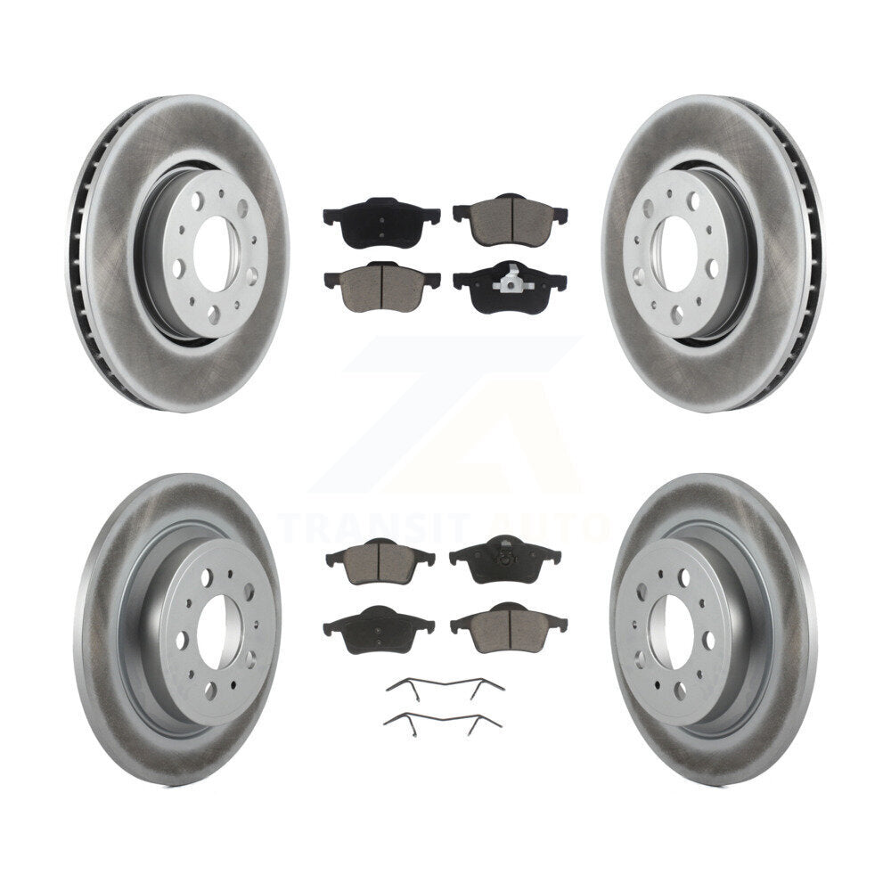 Disc Rotors and Ceramic Brake Pads Kit-KGC-101099 - Kit.bestparts.ca