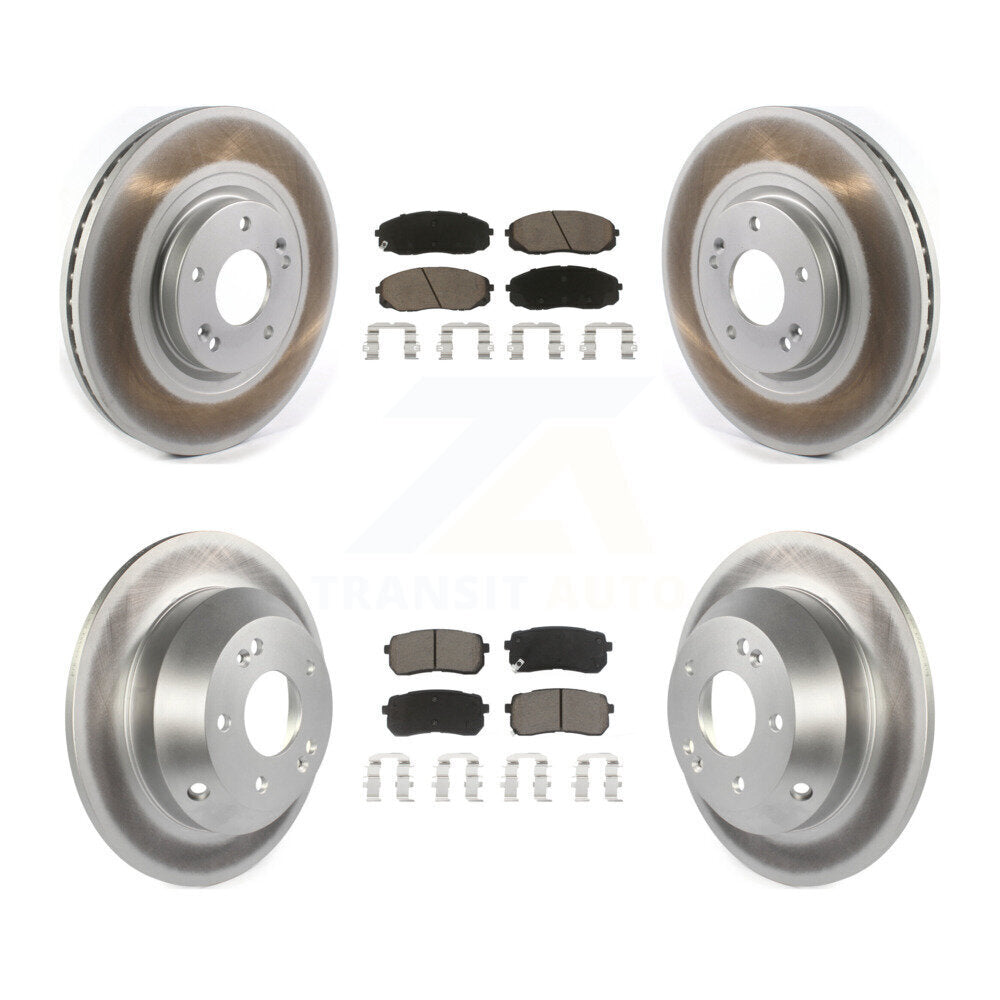 Disc Rotors and Ceramic Brake Pads Kit-KGC-101104 - Kit.bestparts.ca