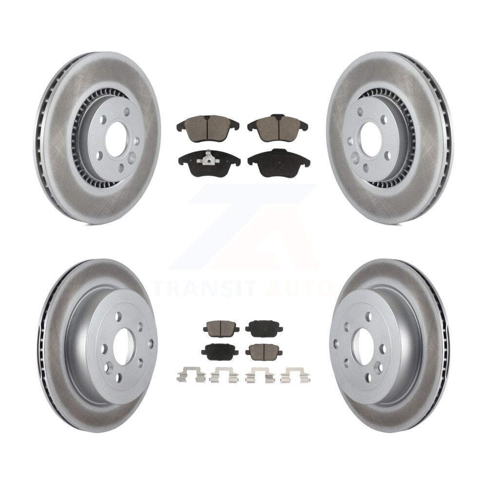 Disc Rotors and Ceramic Brake Pads Kit-KGC-101123 - Kit.bestparts.ca