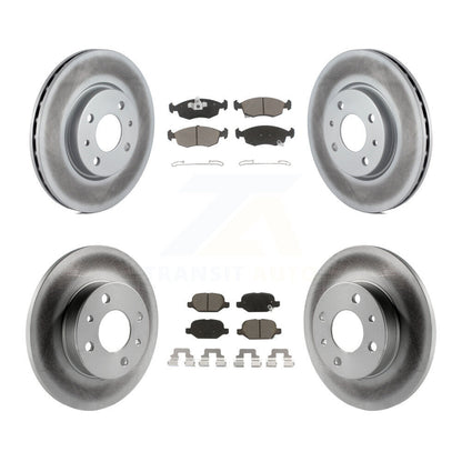 Disc Rotors and Ceramic Brake Pads Kit-KGC-101135 - Kit.bestparts.ca