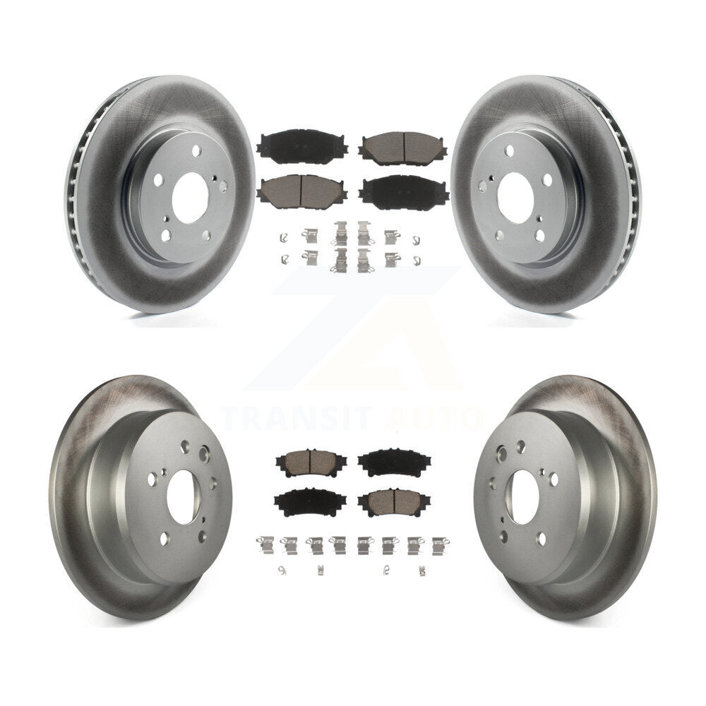 Disc Rotors and Ceramic Brake Pads Kit-KGC-101140 - Kit.bestparts.ca